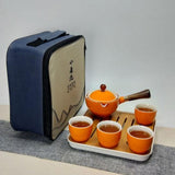 Service à Thé Orange