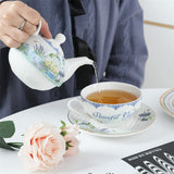 Théière Solitaire Porcelaine <br> Fleurs 400ml