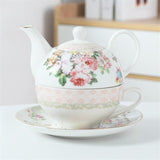 Théière solitaire porcelaine anglaise