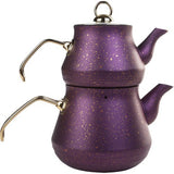 Théière Bouilloire <br> Double Théière Turque 2,2L / 1,1L