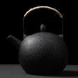 Théière en Céramique Noire