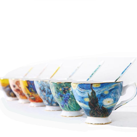 Tasse Porcelaine Van Gogh