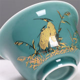 Théière en Porcelaine <br> Gaiwan Traditionnel 150ml