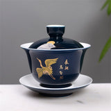 Théière en Porcelaine <br> Gaiwan Traditionnel 150ml