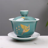 Théière en Porcelaine <br> Gaiwan Traditionnel 150ml