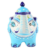Théière en Porcelaine <br> Éléphant Bleue 800ml