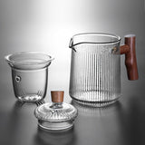 Théière en Verre avec Filtre en Verre