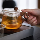 Petite Théière en Verre