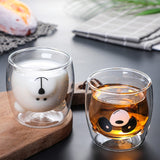 Tasse Animal Verre Double Paroi