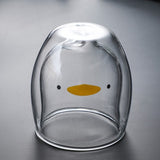 tasse en verre double paroi originale