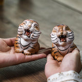 Tigre Figurine de Thé