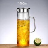 Carafe Verre pour Porte de Frigo <br> Thé Glacé 1L - 1,5L