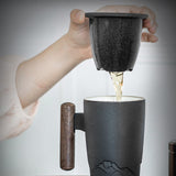 Tasse en Céramique Fait Main <br> Tisanière 350ml