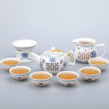 Service à thé Chinois Porcelaine