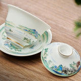 Gaiwan Peint à la main
