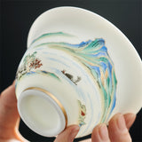 Théière Chinoise <br> Gaiwan Porcelaine 180ml