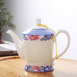 Théière Chinoise Porcelaine <br> Grain de Riz 600ml