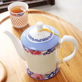 Théière Chinoise Porcelaine <br> Grain de Riz 600ml