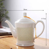 Théière Chinoise Porcelaine <br> Grain de Riz 600ml
