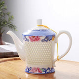 Théière Chinoise Porcelaine <br> Grain de Riz 600ml