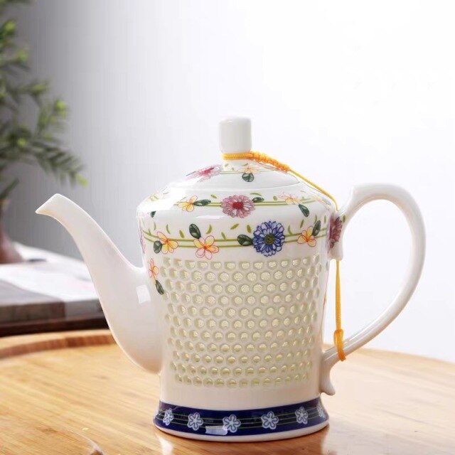 Bouilloire japonaise en céramique Bouilloire Théière chinoise Drinkware  280ml, teapots