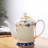 Théière Chinoise Porcelaine <br> Grain de Riz 600ml