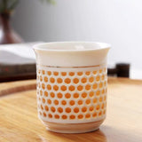 Théière Chinoise Porcelaine <br> Grain de Riz 600ml