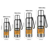 Gourde Isotherme Sans BPA <br> Inox 0.5 - 1.5L