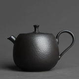 Théière en Céramique Noire