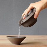 Théière en Grès <br> Shiboridashi Gaiwan 200ml