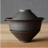 Théière en Grès <br> Shiboridashi Gaiwan 200ml