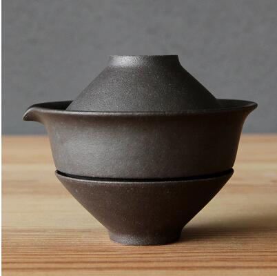 Théière en Grès <br> Shiboridashi Gaiwan 200ml