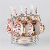 Service à Thé Anglais <br> Porcelaine 1L