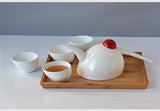 Théière Moderne en Porcelaine <br> Service 1L