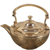 théière lampe aladin en cuivre