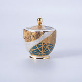 Service à Thé Art Déco <br> Théière Porcelaine 1L