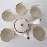 Service Théière et 5 Tasses