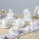 Service à Thé en Porcelaine