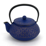 Théière Japonaise Fonte Bleue