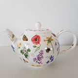 Théière Anglaise Fleurie