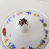 Théière Anglaise en Porcelaine <br> Fleur Dunoon 1,2L