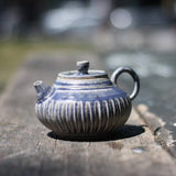 Théière en Céramique Bleue