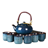 Théière en Céramique <br> avec 6 Tasses 700ml