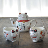 Théière Forme Chat <br> Maneki Neko 300ml
