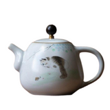 Théière Chat Vintage