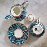 Théière Anglaise en Porcelaine Fine