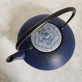 Théière en Fonte avec Couvercle Porcelaine
