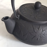 Théière en fonte Feuille