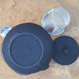 Théière en Fonte Japonaise Noire <br> Iwachu Kaede 650ml