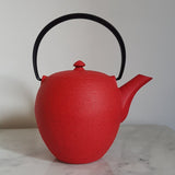 Théière en Fonte Japonaise Rouge
